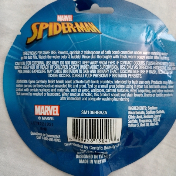 Spider man bath bomb - Picture 2 of 2